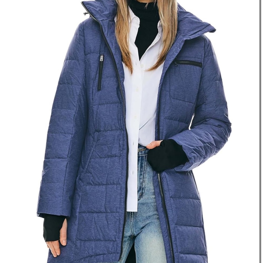 NWT Blue Orolay Puff Winter Coat 2XL - Picture 9 of 12